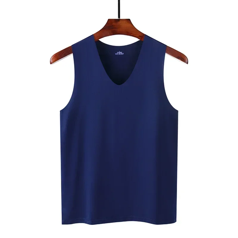 Men V-Neck Seamless Tank - SCFUDI