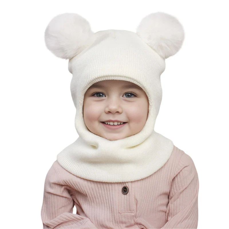 Winter Kids Knitted Beanie - SCFUDI