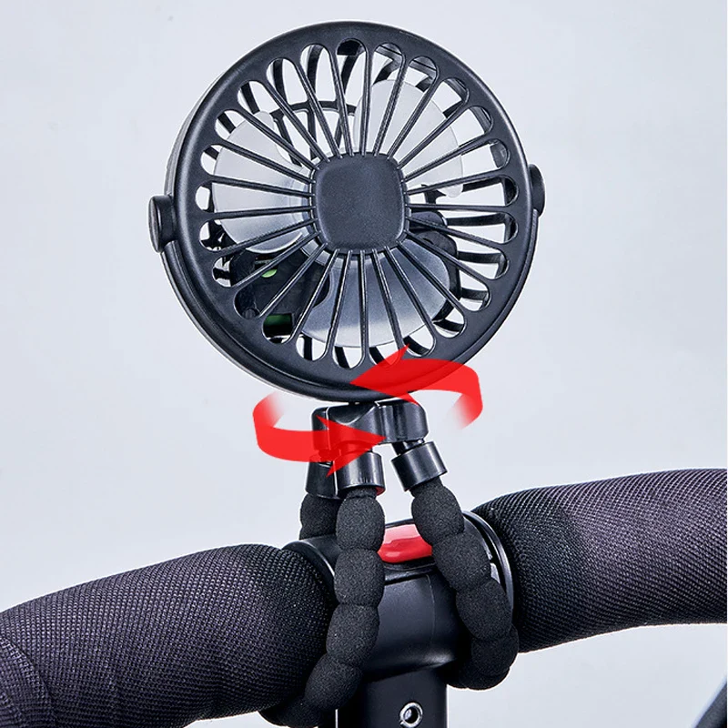 USB Rechargeable Clip On Baby Stroller Fan - SCFUDI