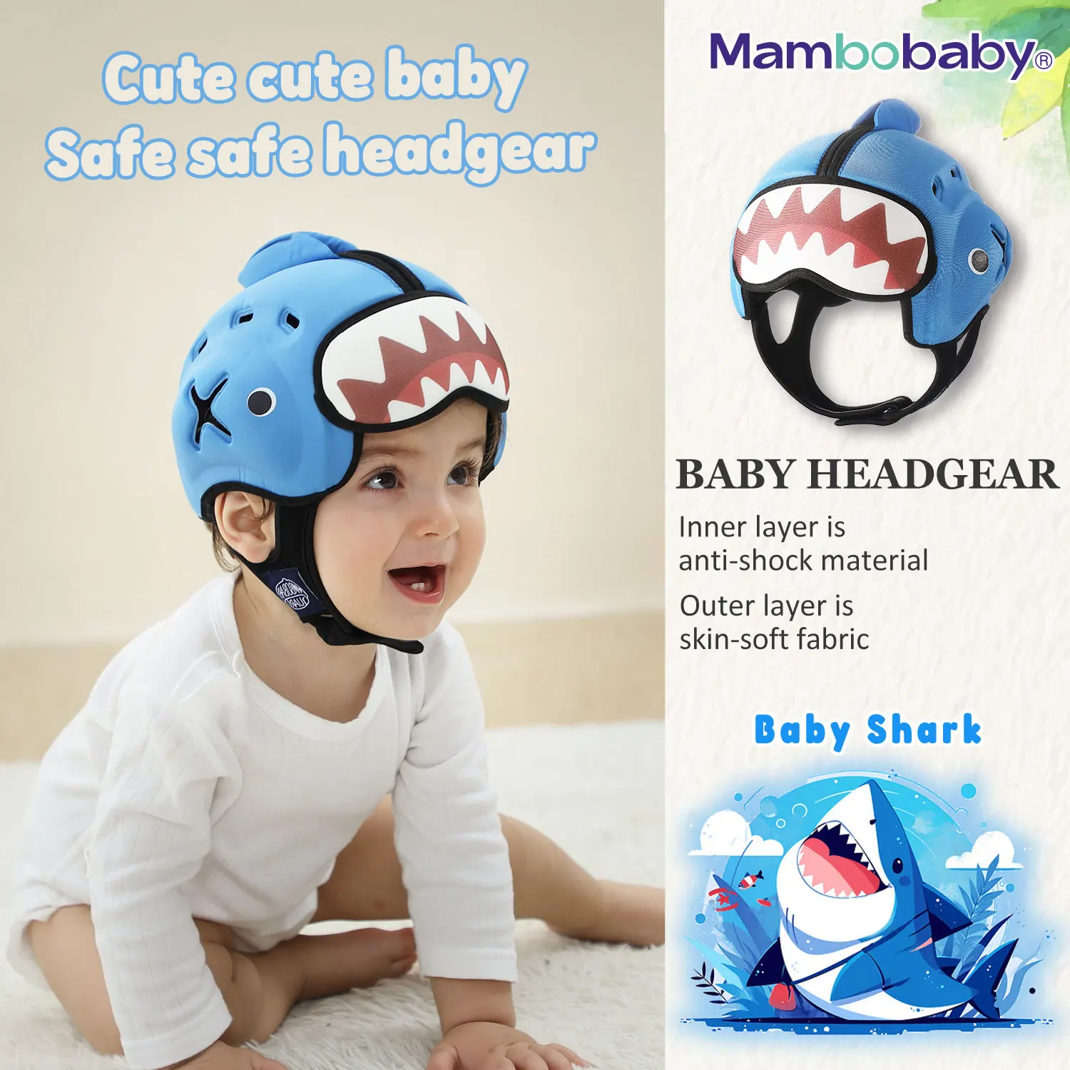 Mambobaby Safe Baby Helmet - SCFUDI