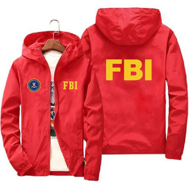 FBI Printed Man Jacket - SCFUDI