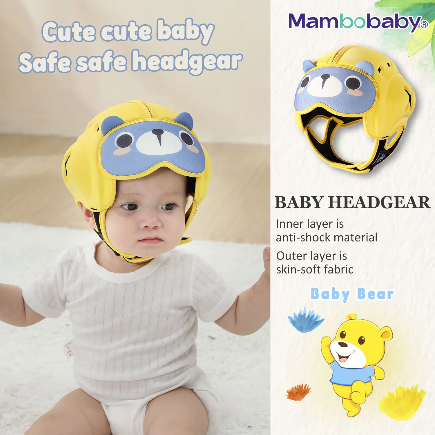 Mambobaby Safe Baby Helmet - SCFUDI