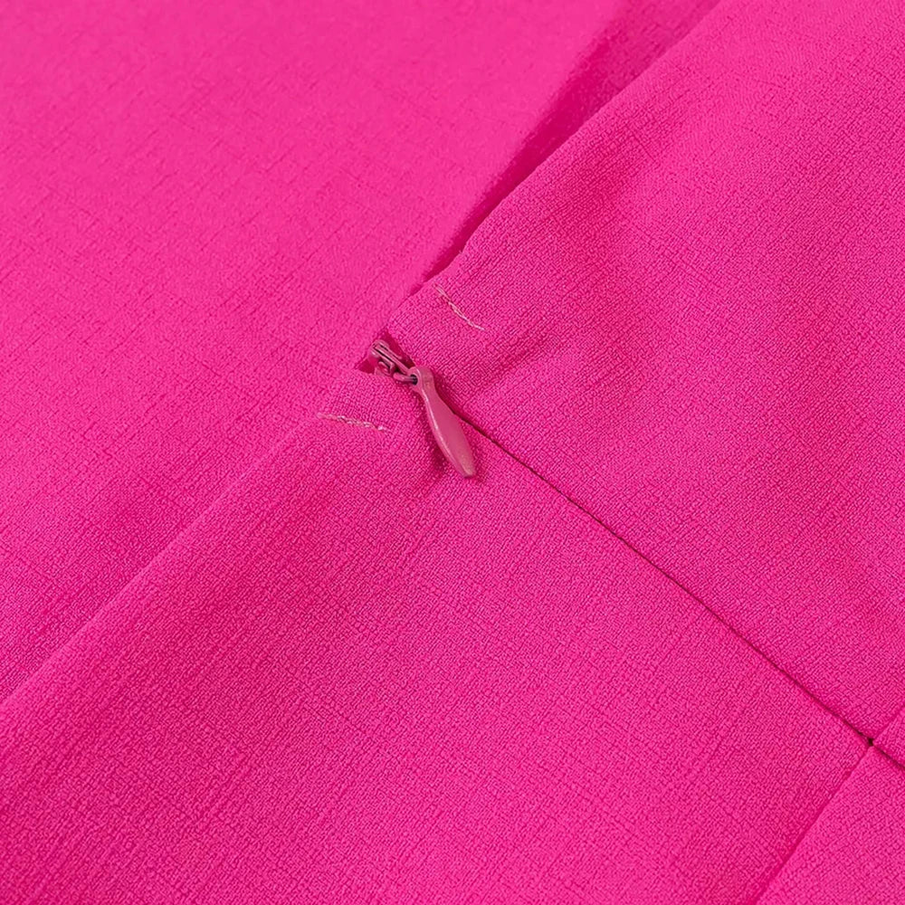 Office Patchwork Backless Suit - SCFUDI