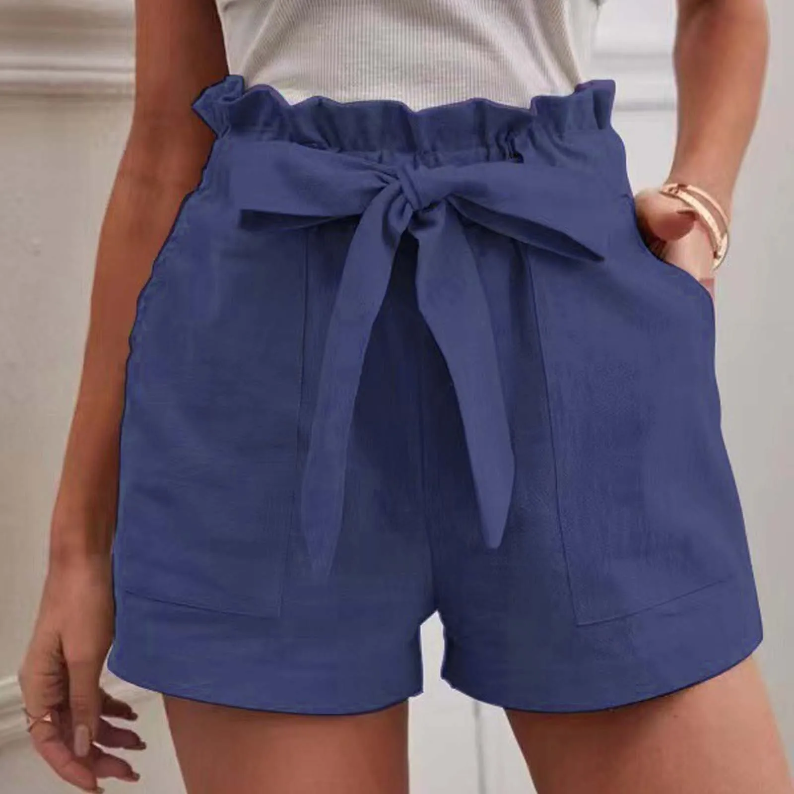 Dressy Cotton Summer Shorts - SCFUDI