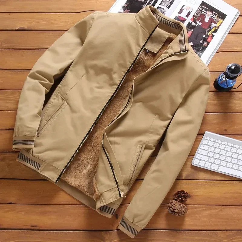 Autumn Winter Zipper Jacket - SCFUDI