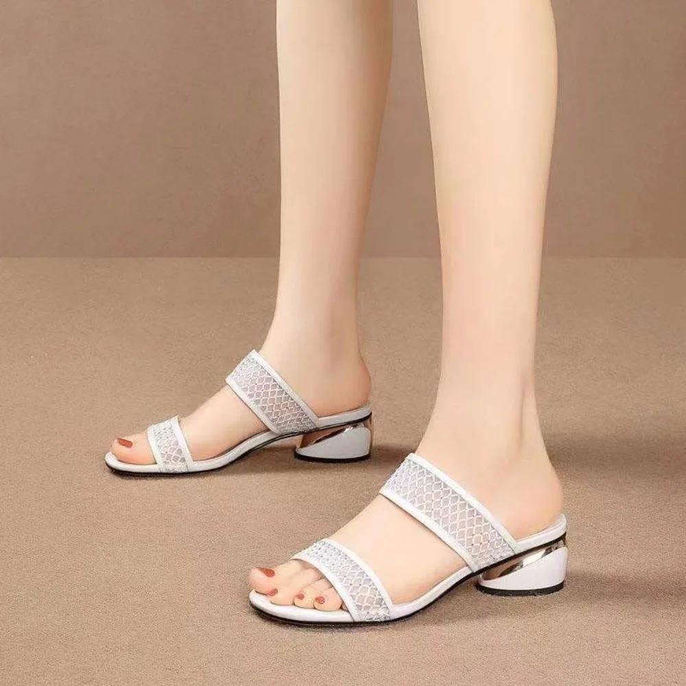Square Head Summer Sandals - SCFUDI
