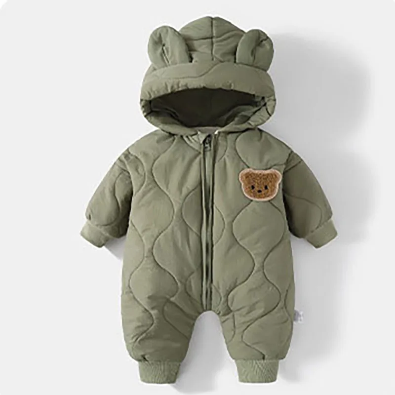 Fleece Padded Baby Romper - SCFUDI