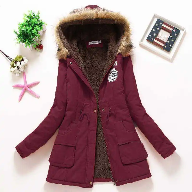 Women's Padded Winter Jacket - SCFUDI