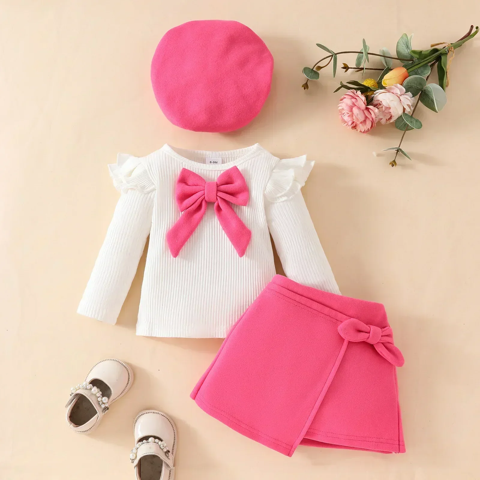 Baby Girl Holiday Outfit - SCFUDI