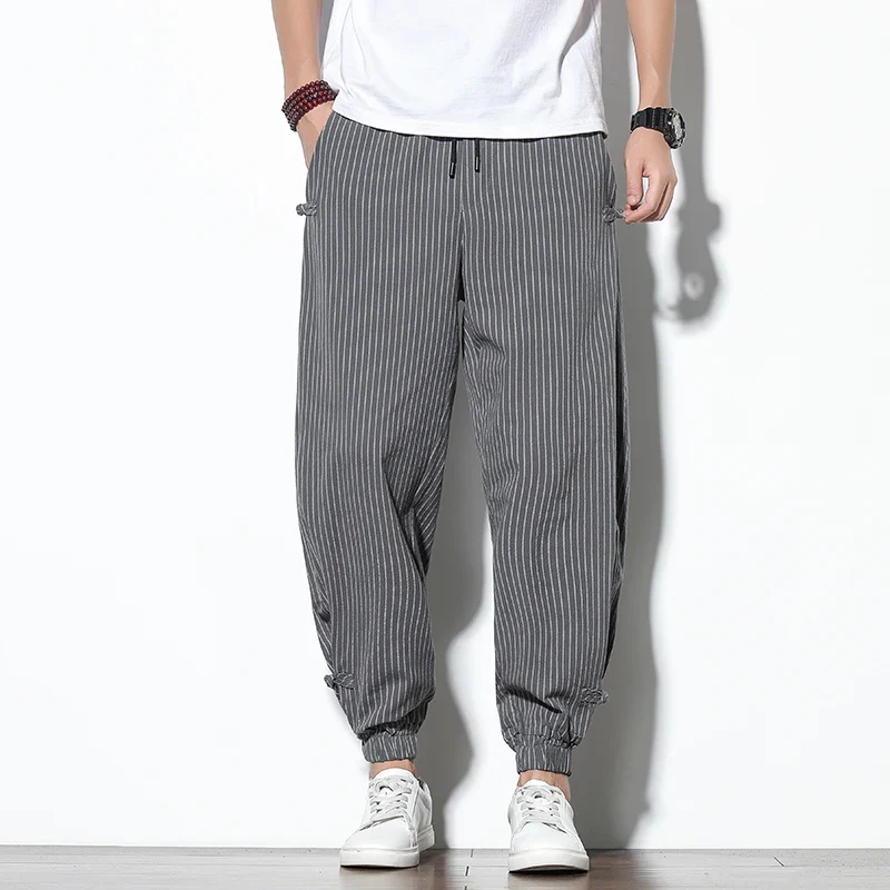 Striped Harem Pants - SCFUDI