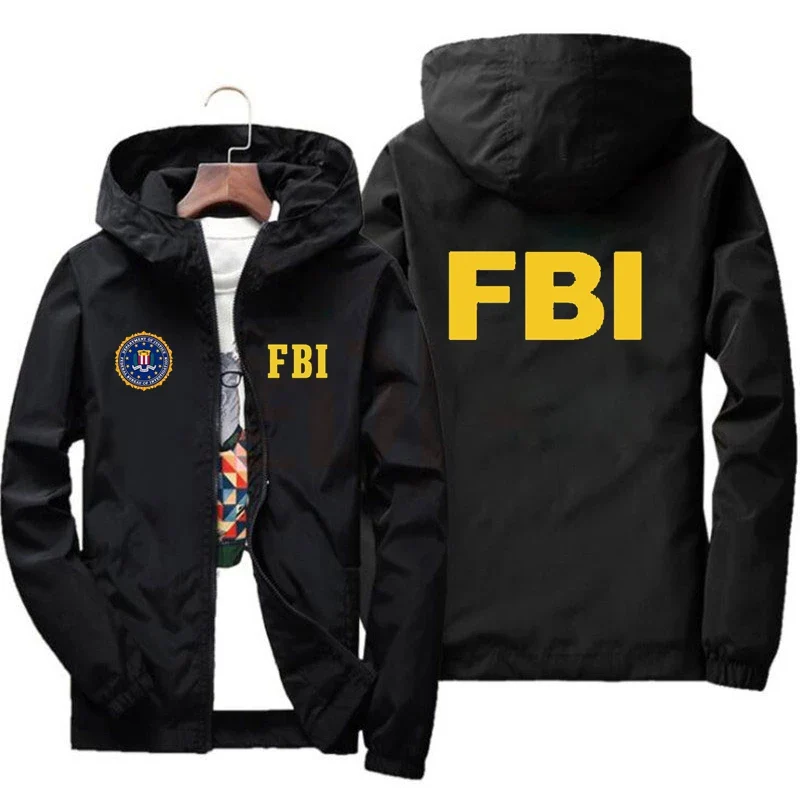 FBI Printed Man Jacket - SCFUDI
