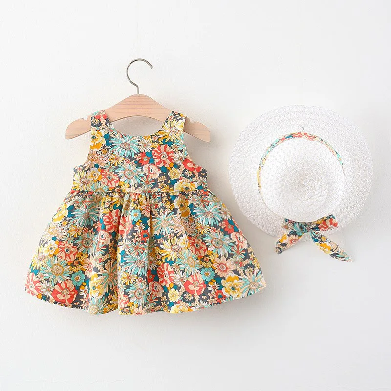 Baby Girl Sunhat Dress - SCFUDI