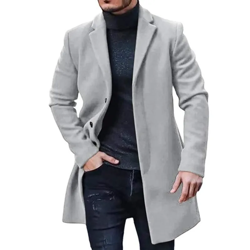 Men's Wool Streetwear Jacket - SCFUDI