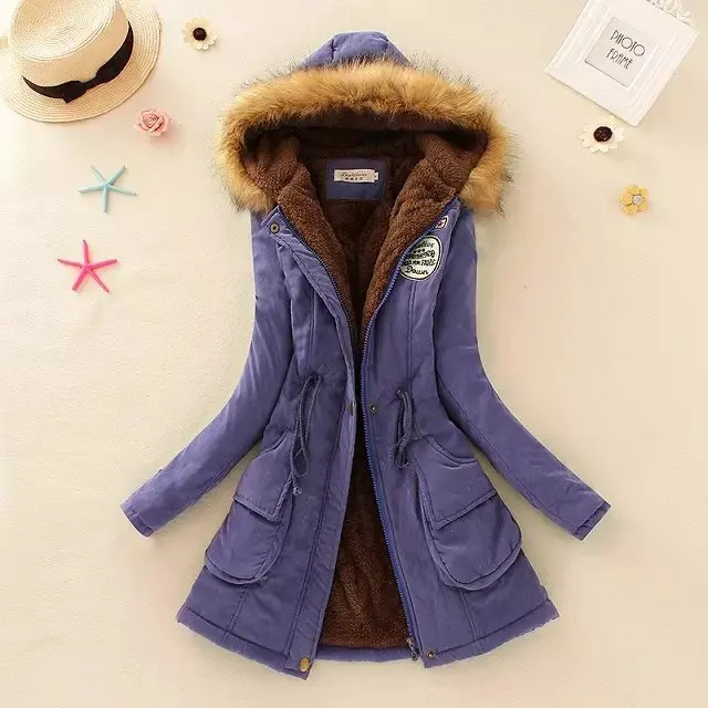 Women's Padded Winter Jacket - SCFUDI