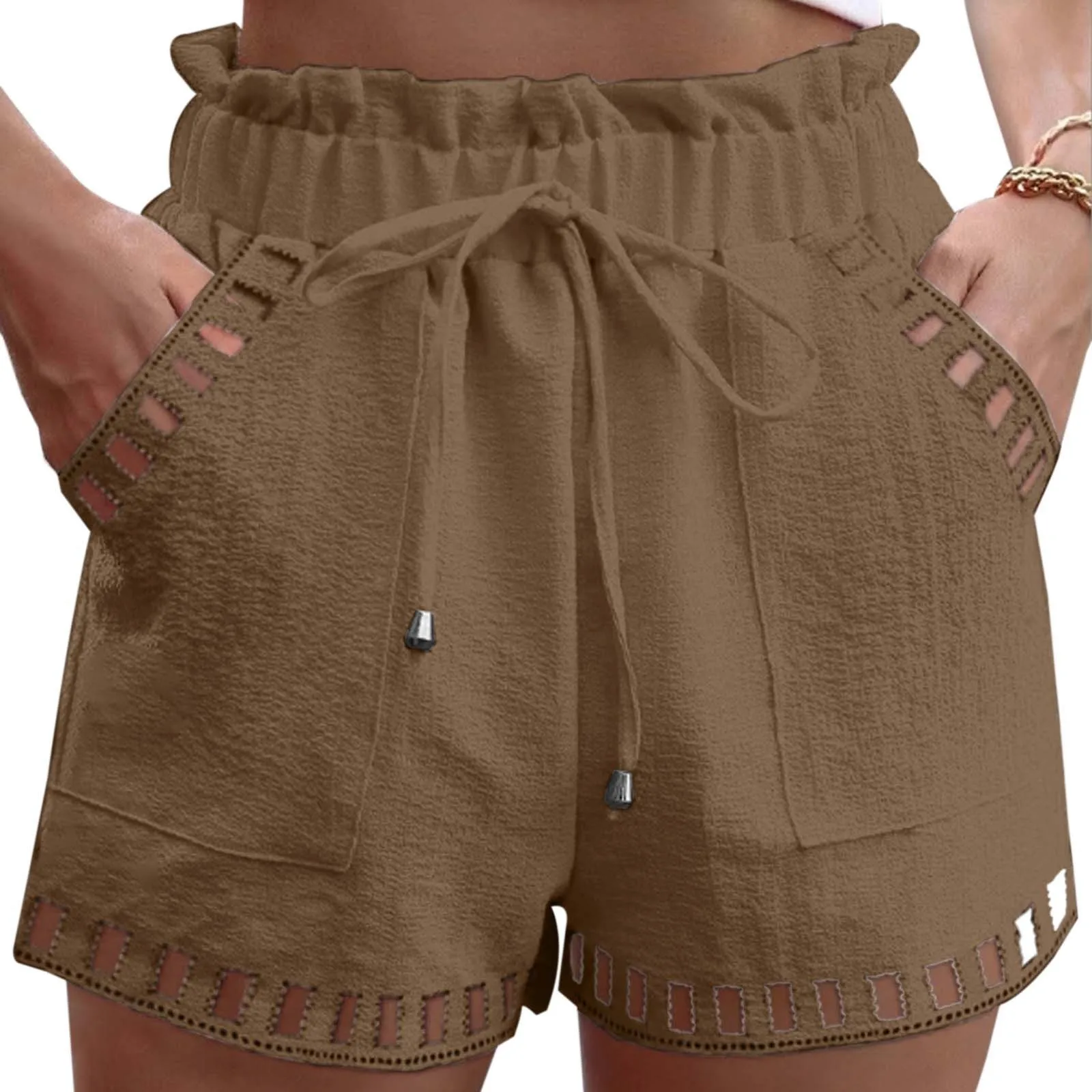 High Waist Beach Shorts - SCFUDI