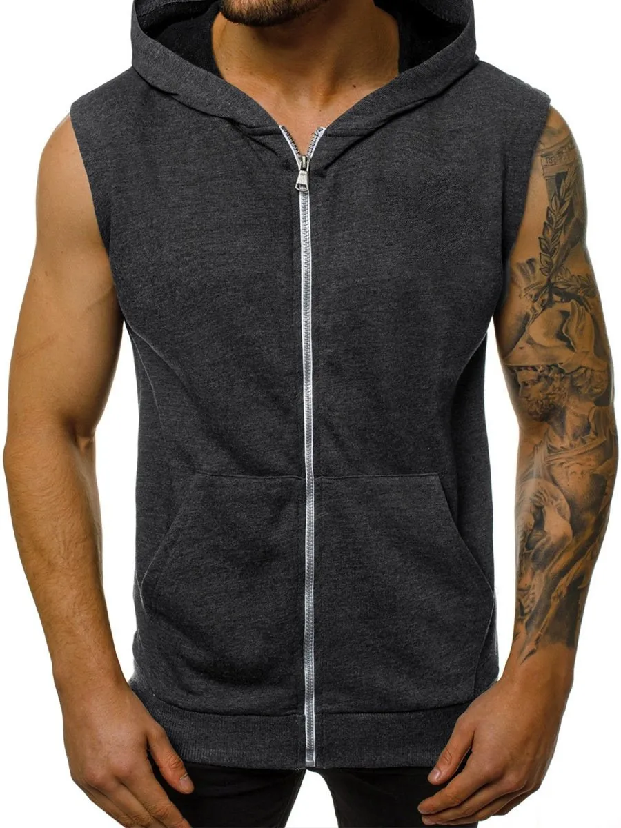 Summer Slim Hooded Vest - SCFUDI