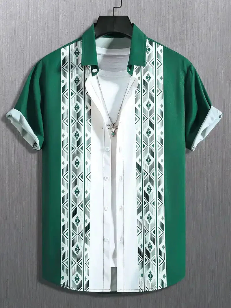 Summer Hawaiian Floral Shirt - SCFUDI