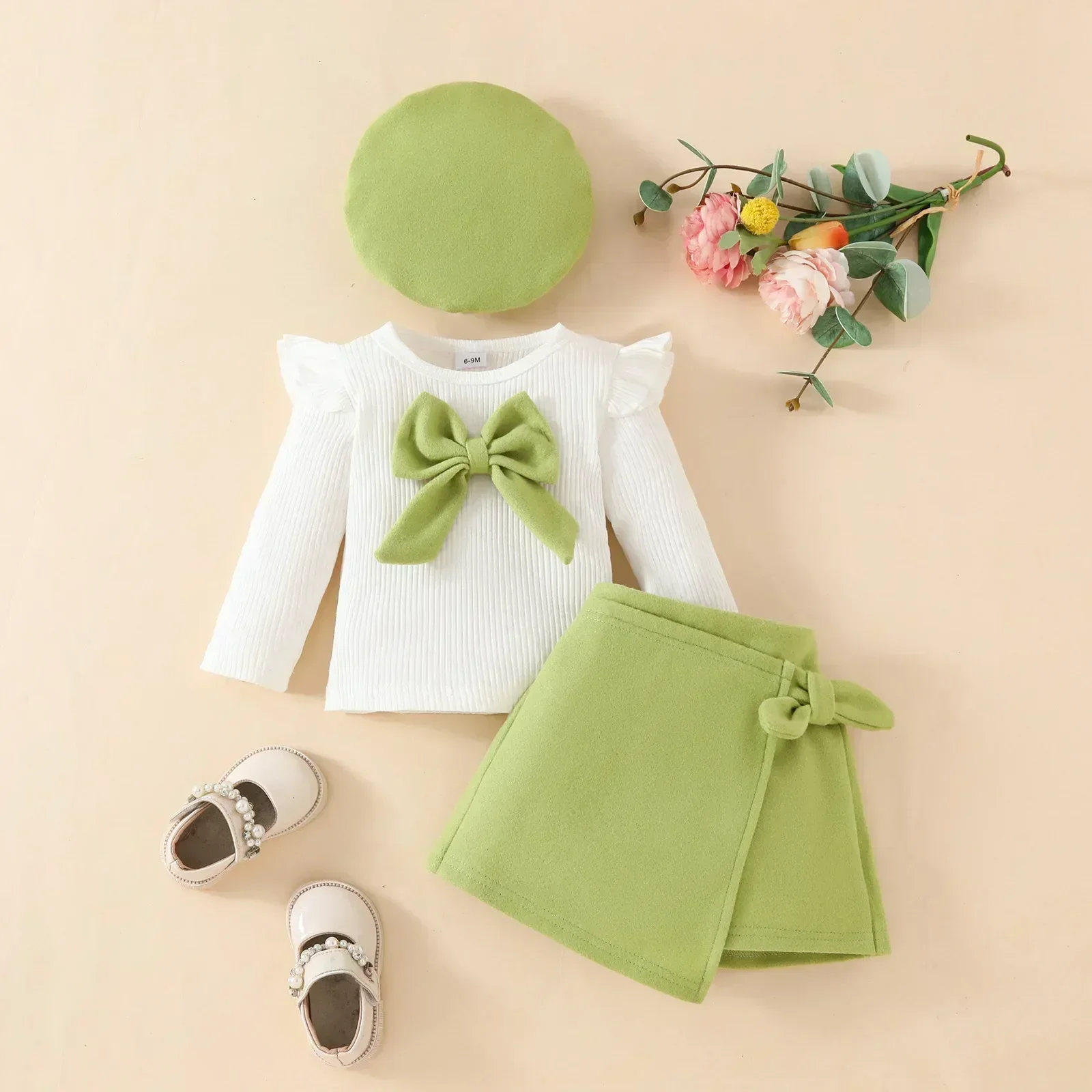 Baby Girl Holiday Outfit - SCFUDI
