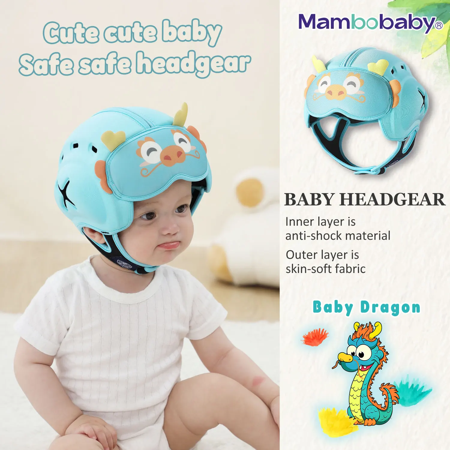 Mambobaby Safe Baby Helmet - SCFUDI