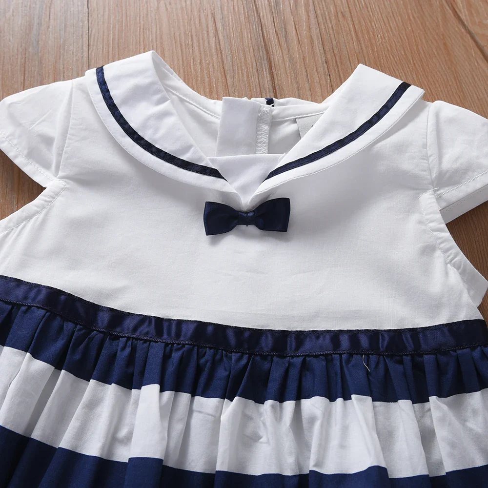 Baby Girl Striped Summer Dress - SCFUDI