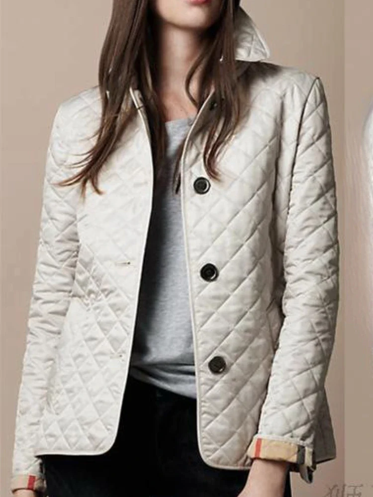 Elegant Quilted Winter Coat - SCFUDI
