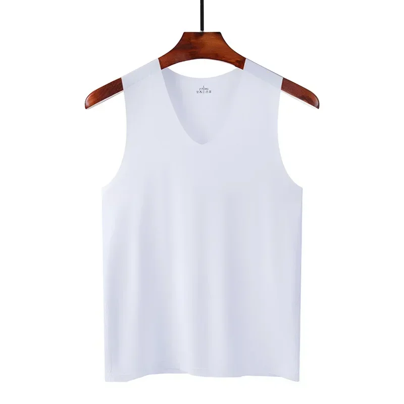 Men V-Neck Seamless Tank - SCFUDI