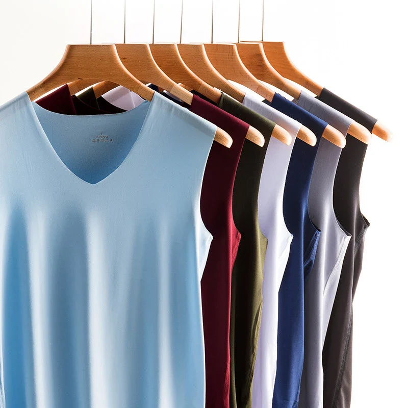 Silk Seamless Men's Tank - SCFUDI
