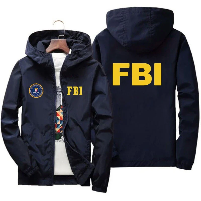 FBI Printed Man Jacket - SCFUDI