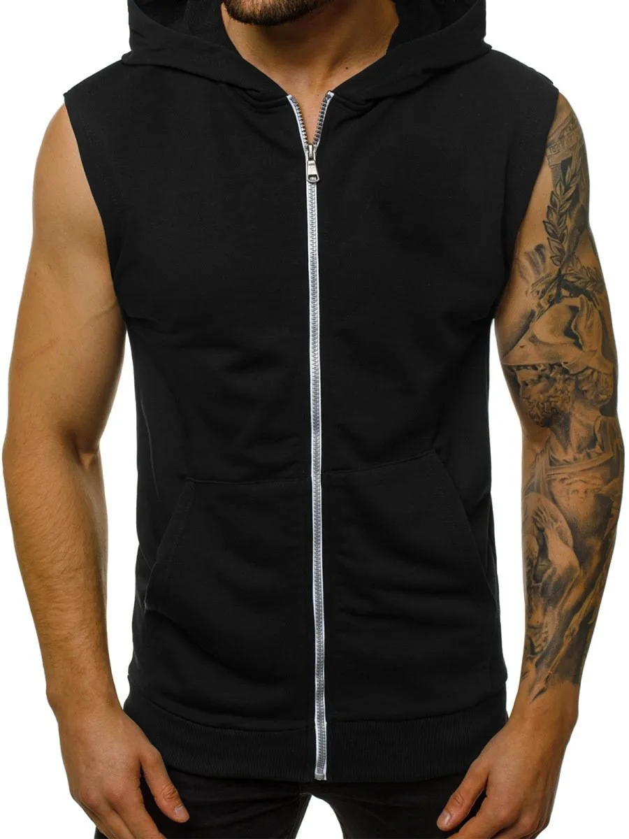 Summer Slim Hooded Vest - SCFUDI