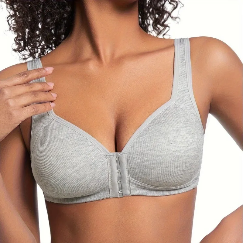 Wire-Free Front Closure Bra - SCFUDI
