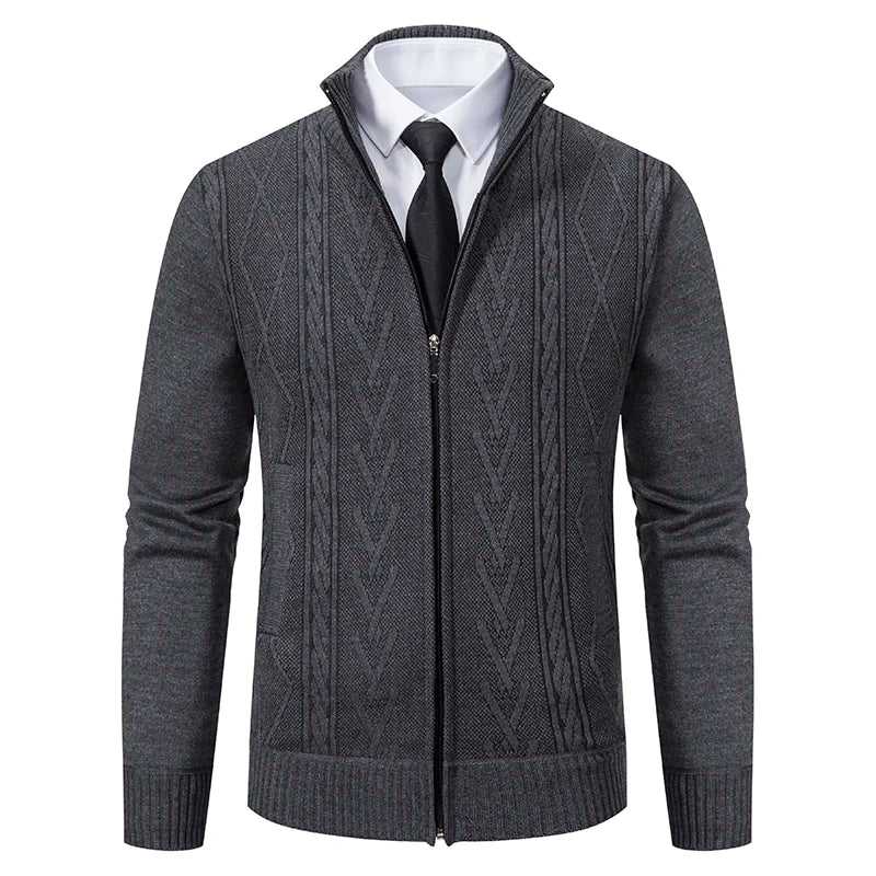 Men's Knitted Sweater Coat - SCFUDI