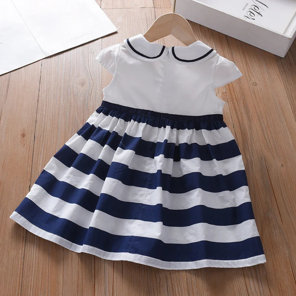 Baby Girl Striped Summer Dress - SCFUDI