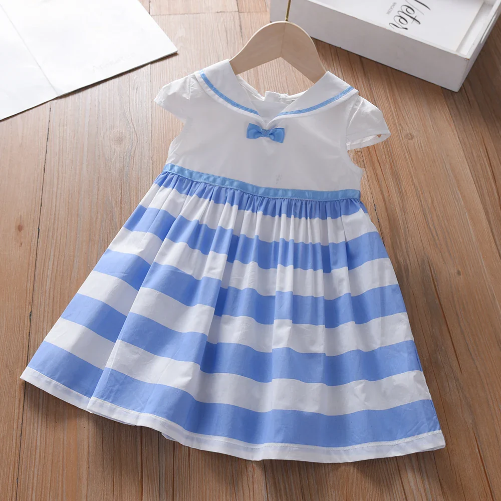 Baby Girl Striped Summer Dress - SCFUDI