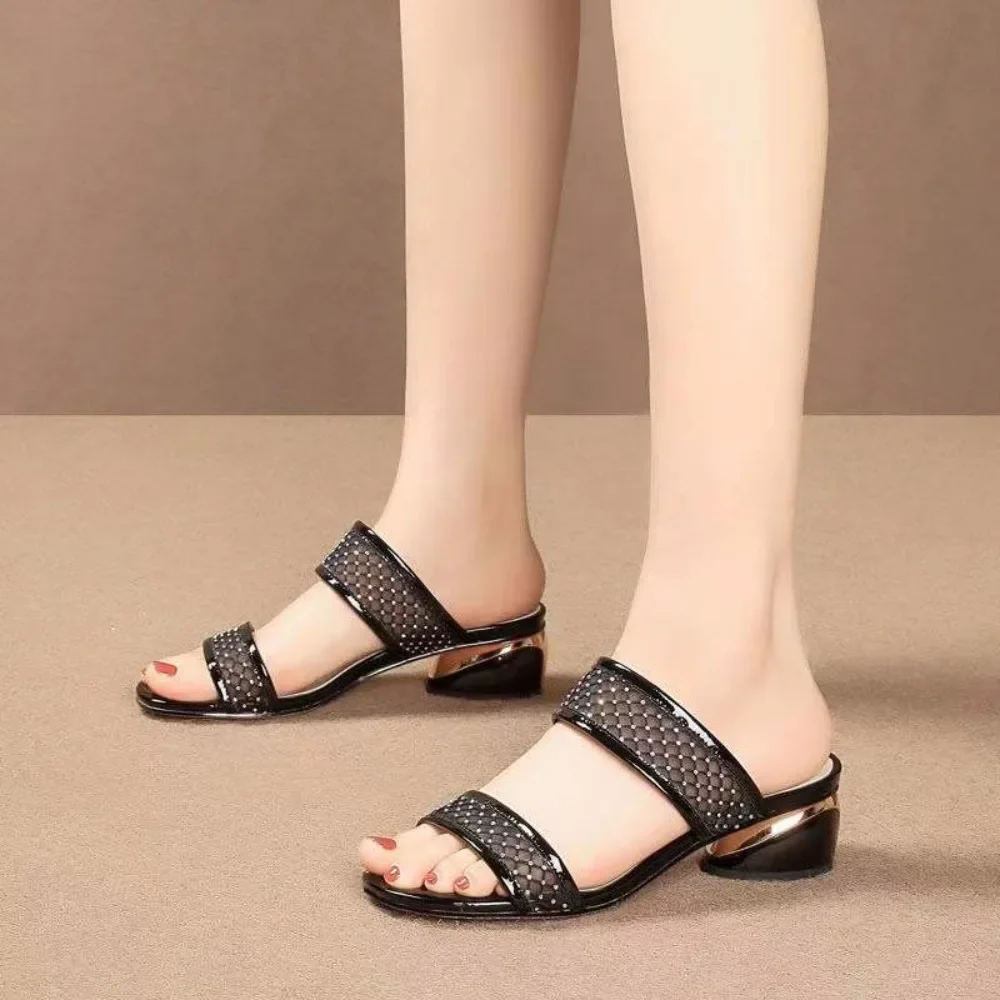 Square Head Summer Sandals - SCFUDI