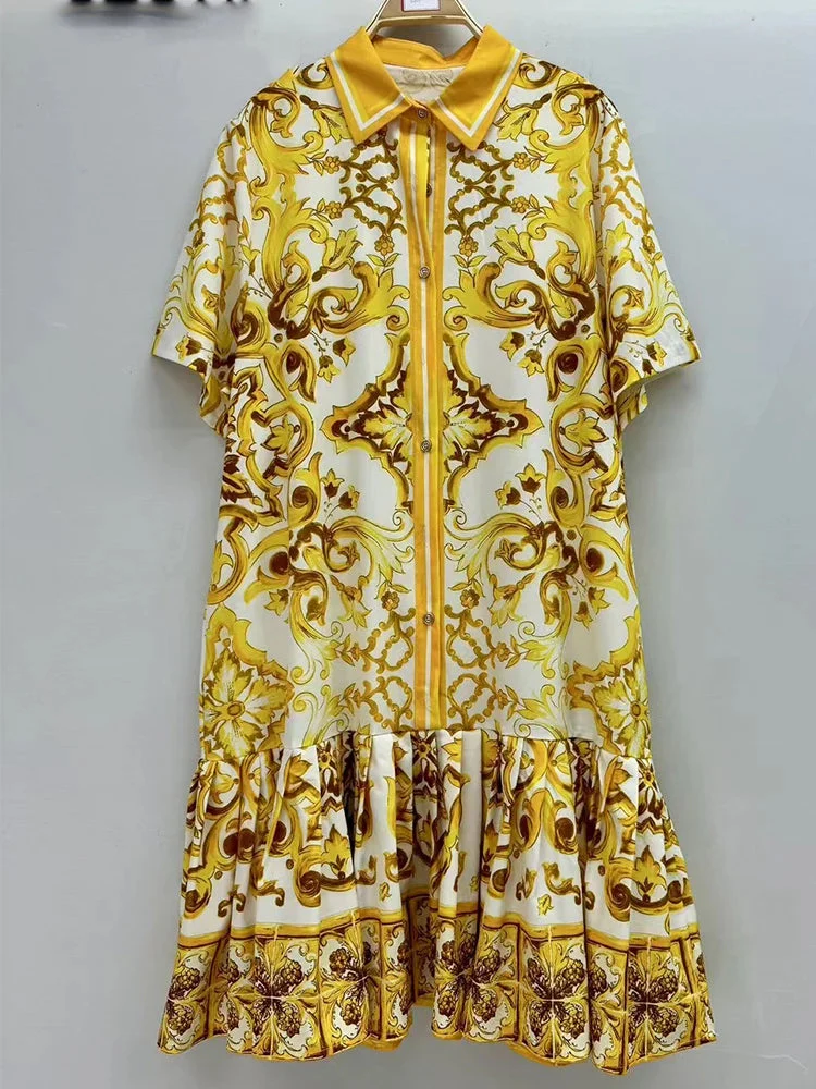 Light Luxury Lapel Dress - SCFUDI