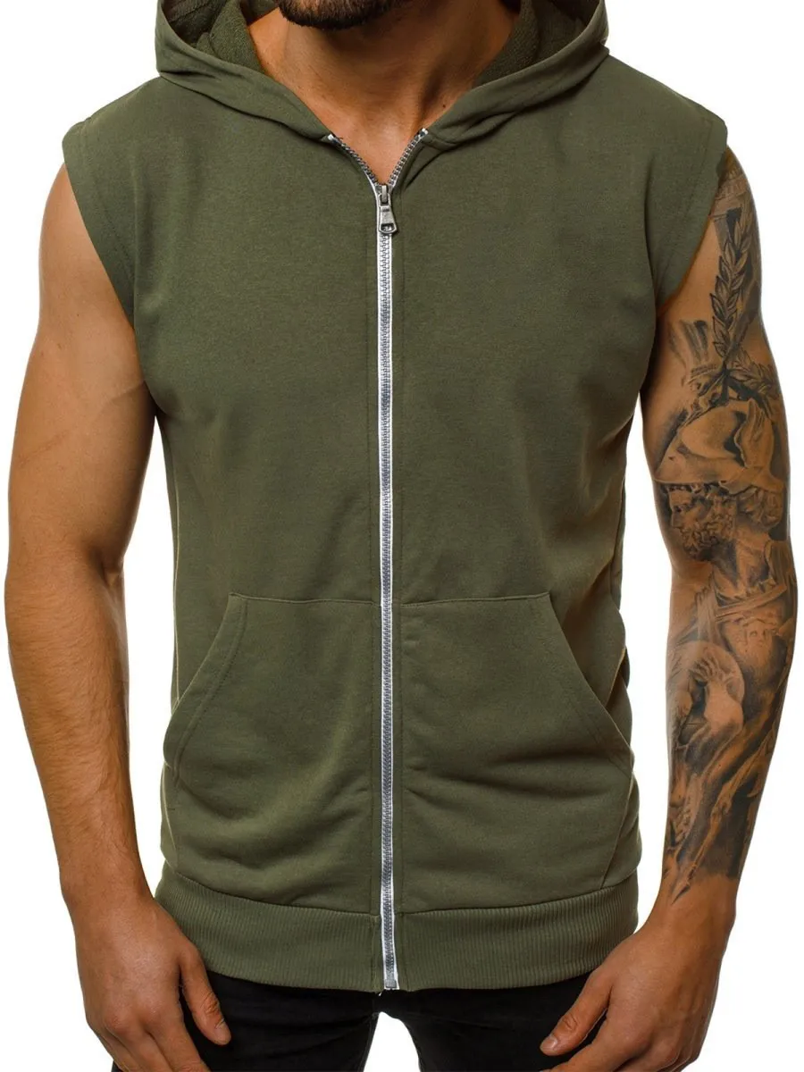 Summer Slim Hooded Vest - SCFUDI