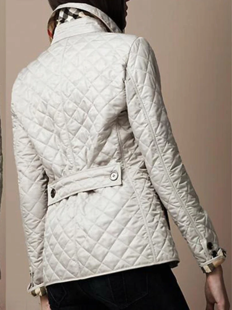 Elegant Quilted Winter Coat - SCFUDI