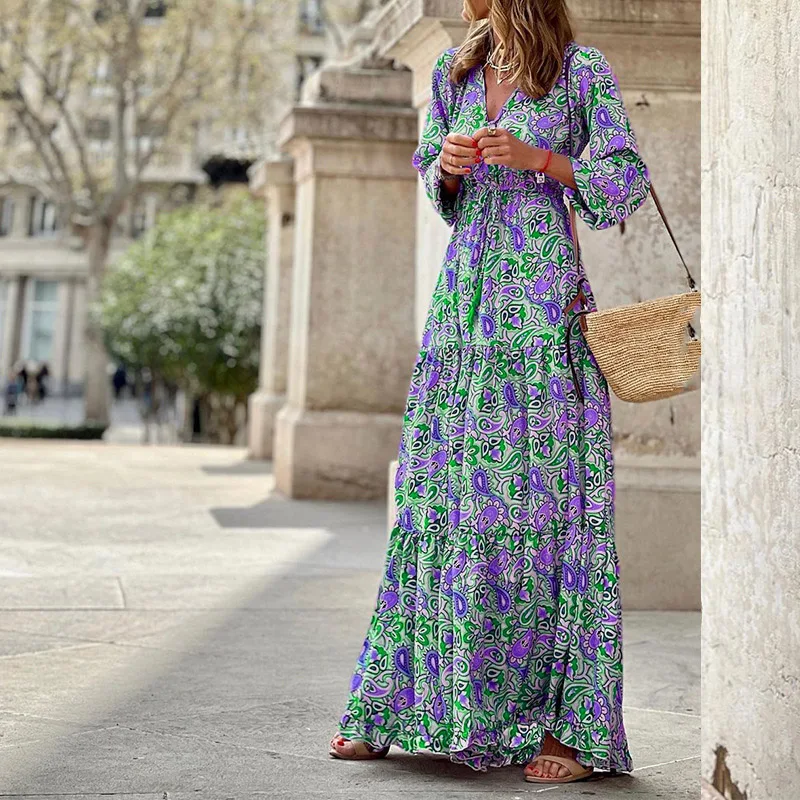 Summer Boho Casual Dress - SCFUDI