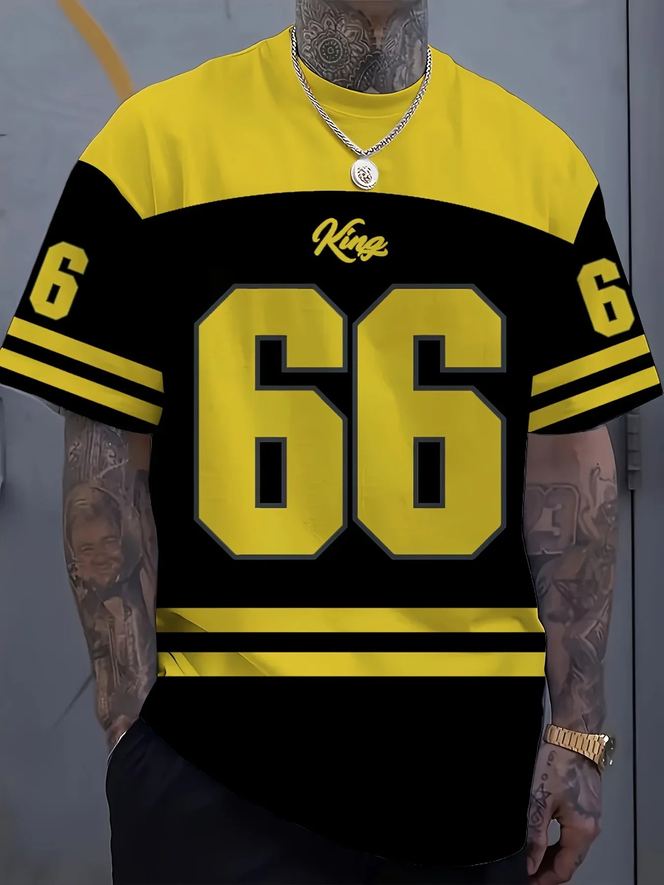 Short Sleeve Streetwear Tee - SCFUDI