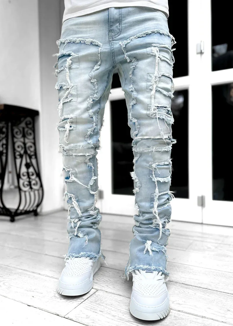 Regular Fit Stacked Denim - SCFUDI