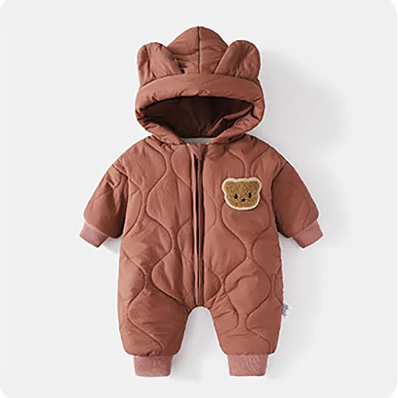 Fleece Padded Baby Romper - SCFUDI
