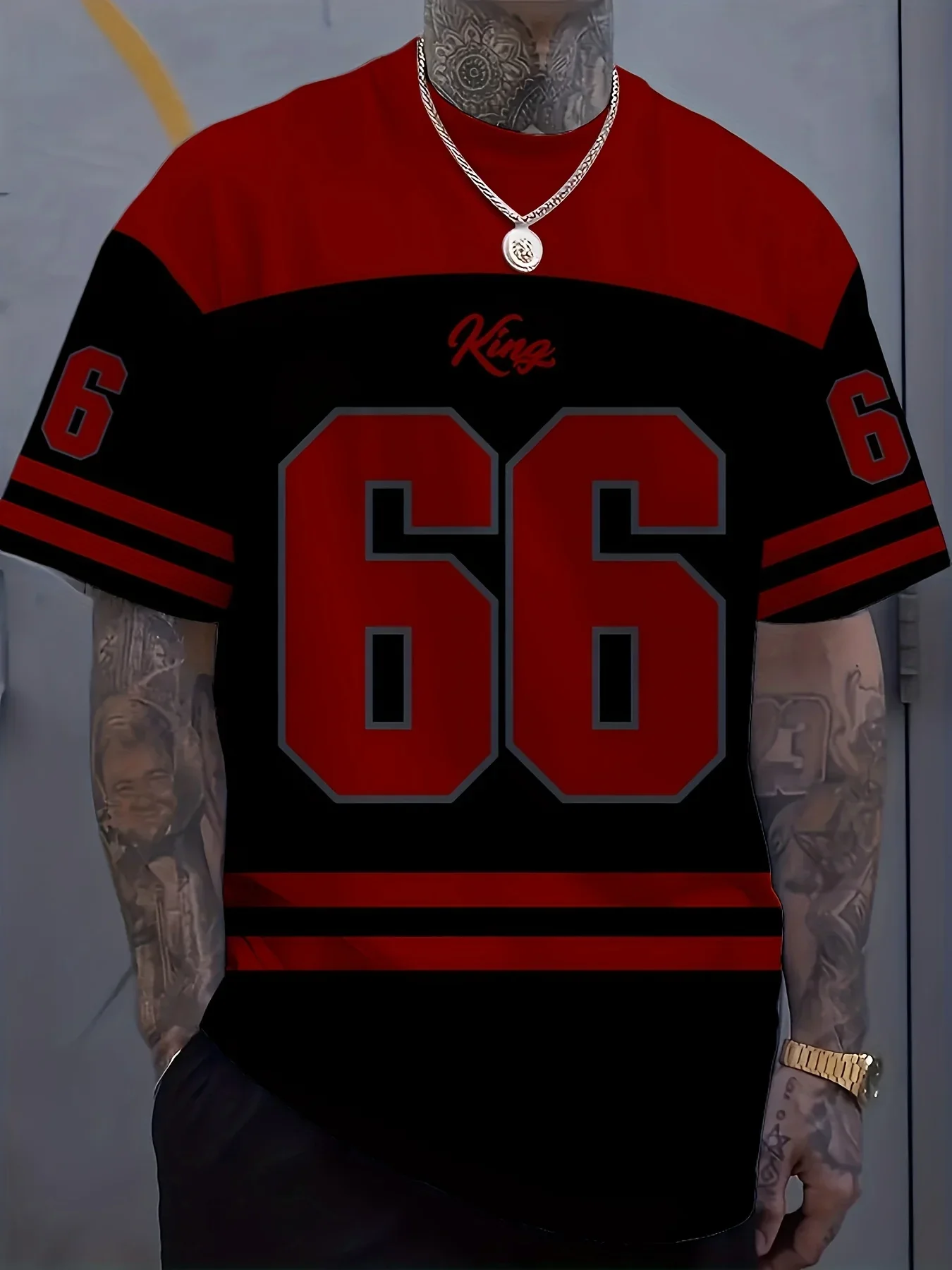 Short Sleeve Streetwear Tee - SCFUDI