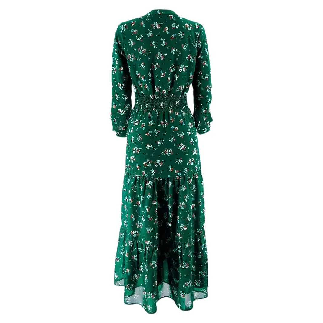 Long Robe Floral Dress - SCFUDI