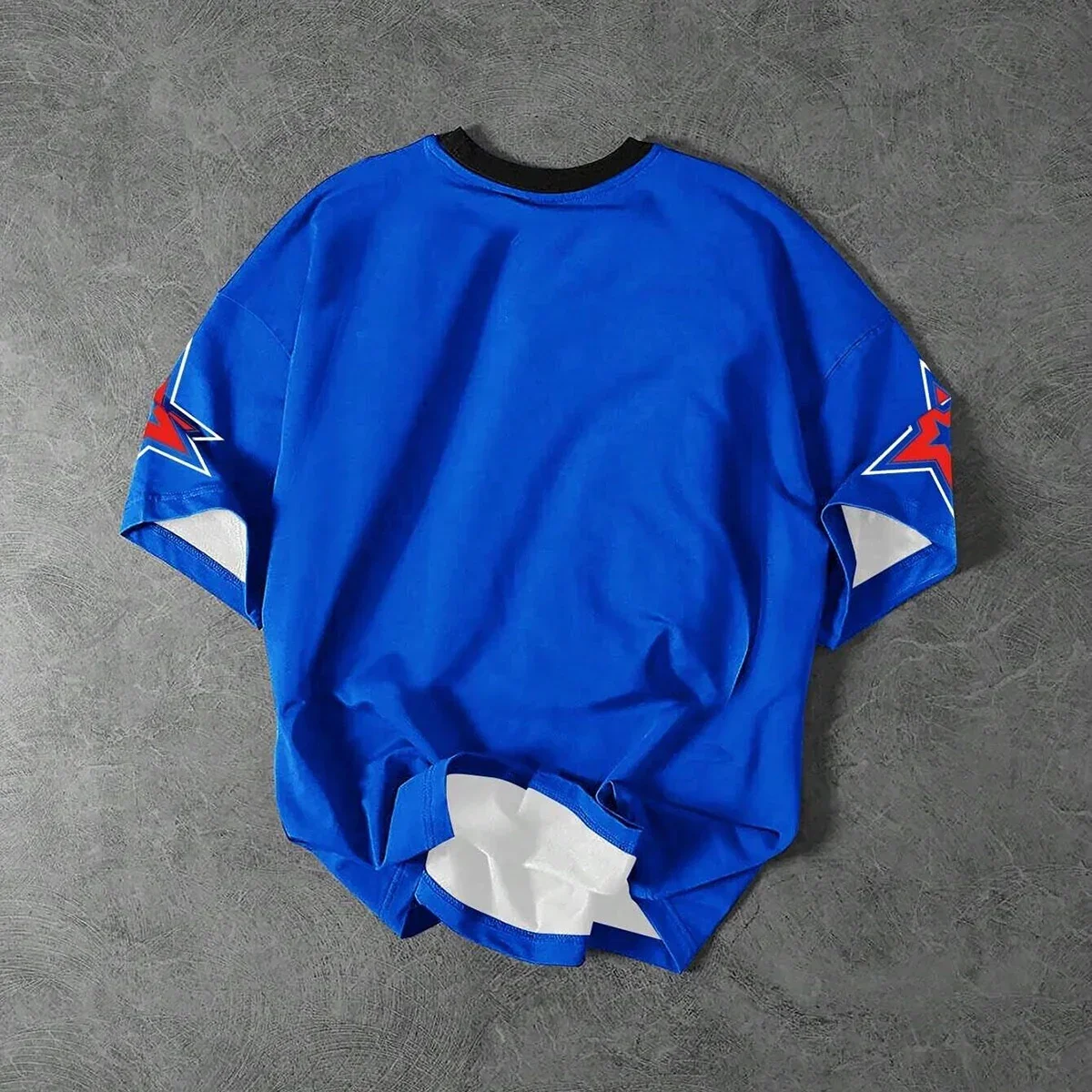 Men's Letter Print Tee - SCFUDI