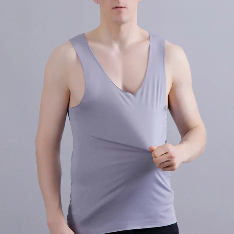 Silk Seamless Men's Tank - SCFUDI
