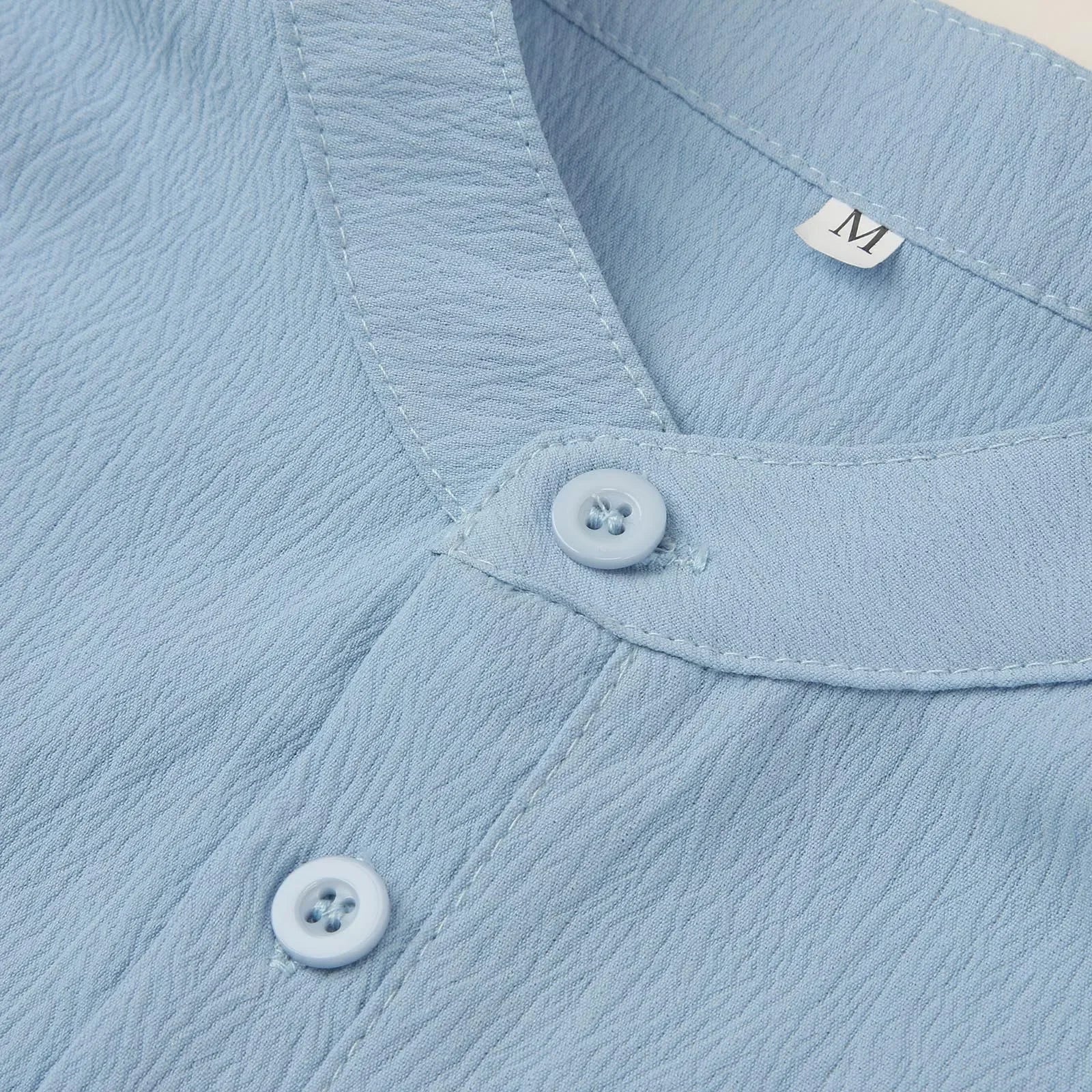 Men's Casual Henley Tank - SCFUDI