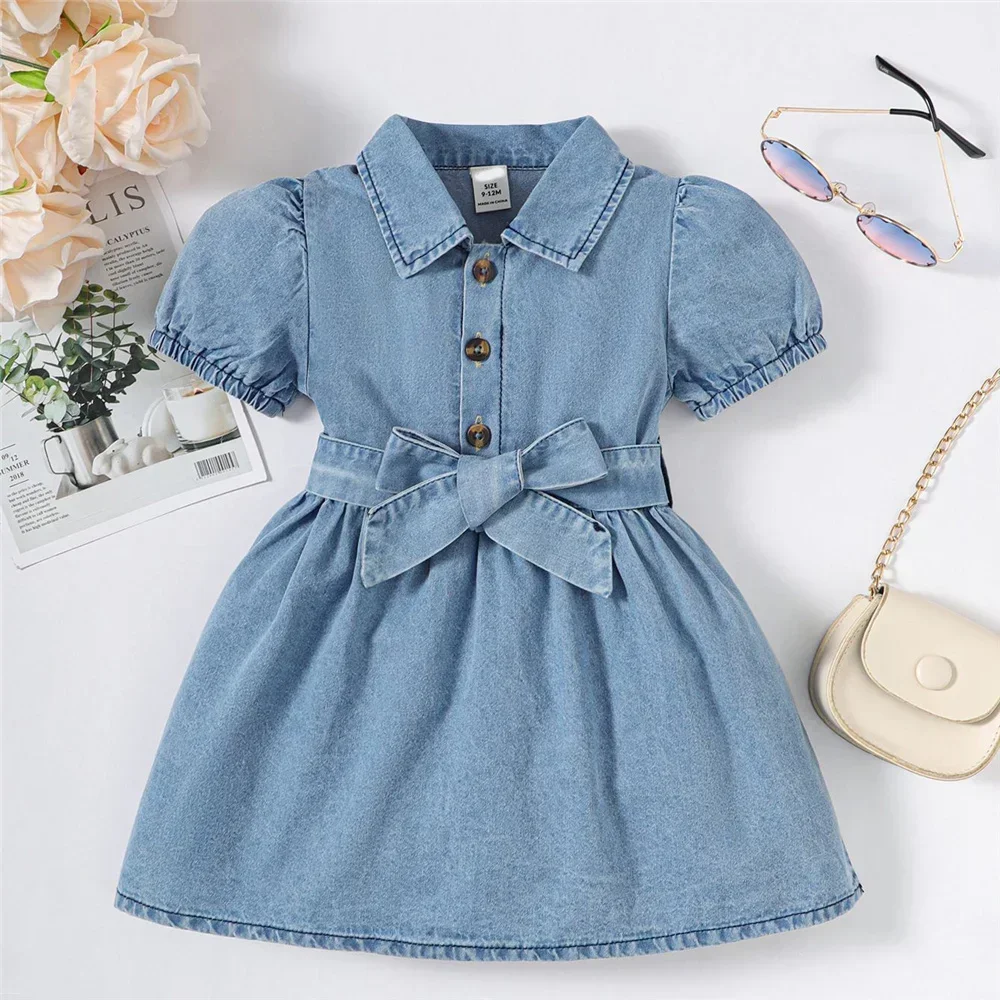 Baby Girl Jeans Dress - SCFUDI