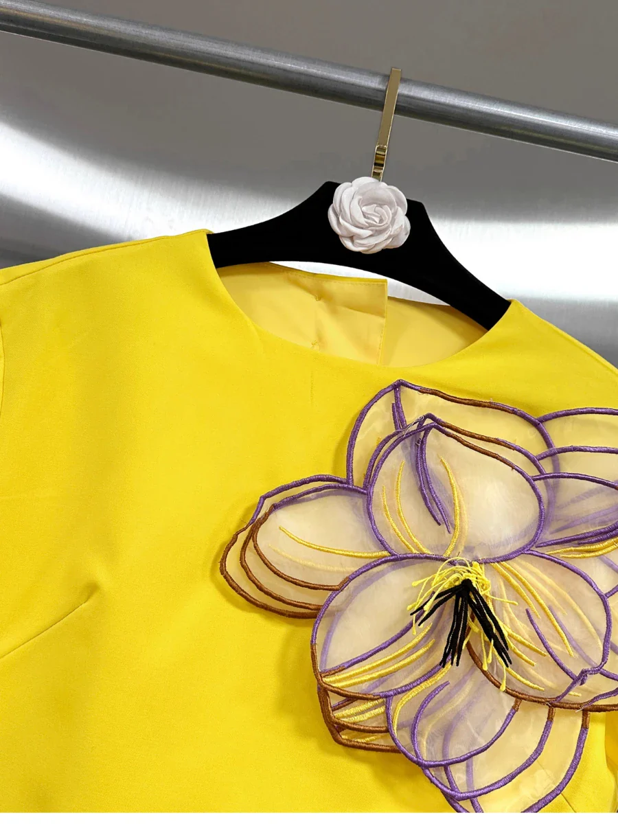 Yellow Spliced Summer Set - SCFUDI