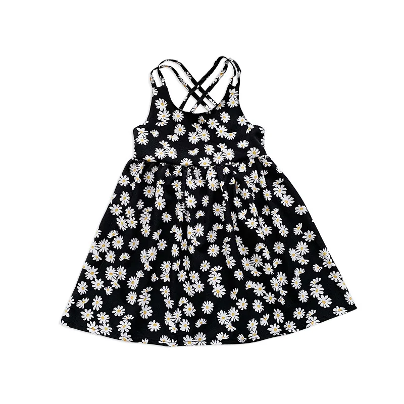 Baby Girl Daisy Pattern Dress - SCFUDI