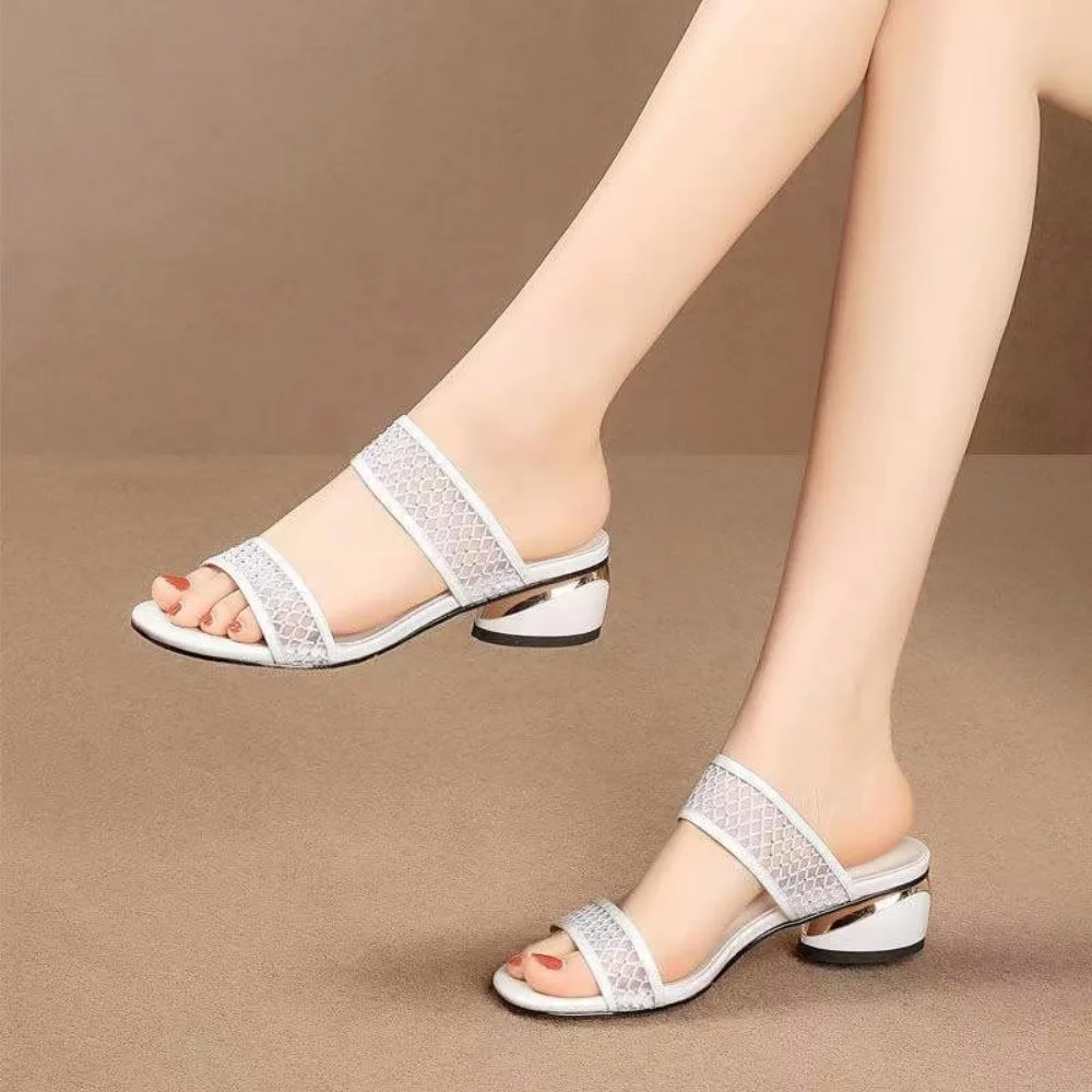 Square Head Summer Sandals - SCFUDI